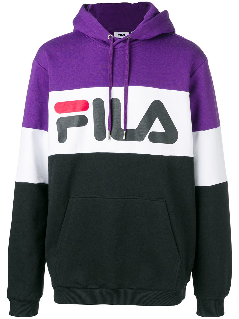 purple fila hoodie