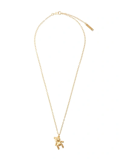 Shop Ambush Teddy Bear Pendant Necklace - Gold