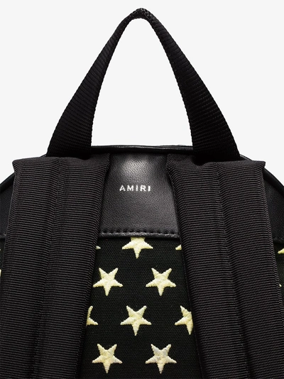 Shop Amiri Rucksack Mit Sternstickerei In Black