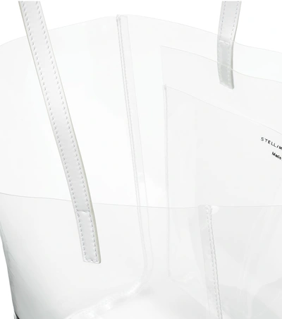 Shop Stella Mccartney Logo Medium Shopper In White