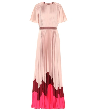 Shop Roksanda Satin Gown In Pink