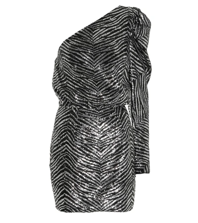 Shop Alexandre Vauthier One-shoulder Sequined Dress In No