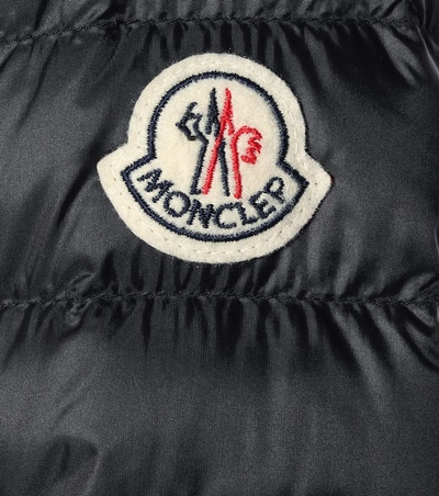 Shop Moncler Blenca Quilted Down Jacket In Black