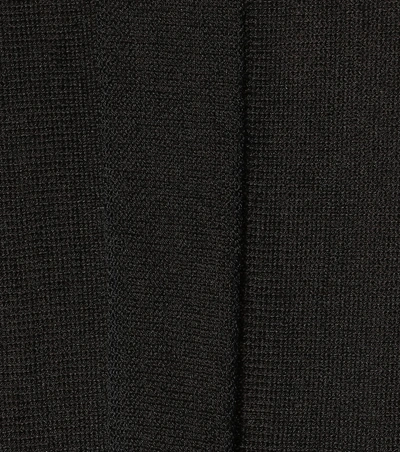 Shop Rick Owens Wool Top In Black