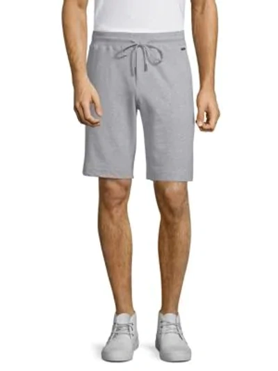 Shop Hanro Living Lounge Shorts In Grey