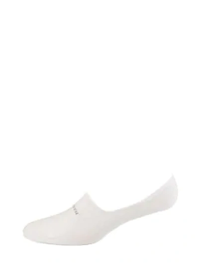 Shop Marcoliani Men's Invisible Socks In White