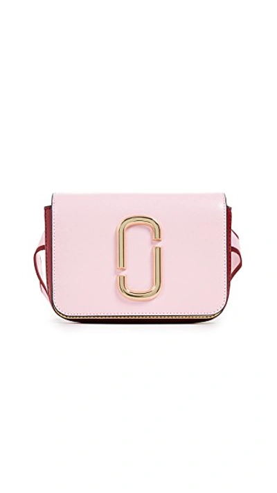 Shop Marc Jacobs M / L Hip Shot Convertible Belt In Pink/red