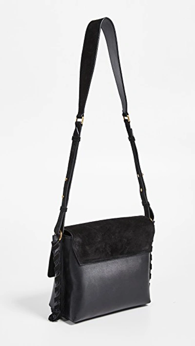 Shop Isabel Marant Asli Bag In Black