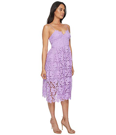 donna morgan lavender dress
