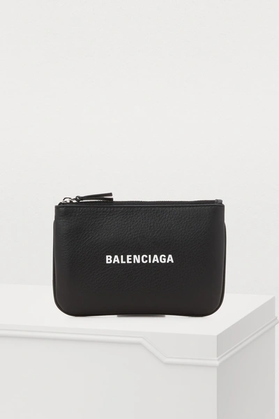 Shop Balenciaga Xs "everyday" Pouch In 1000