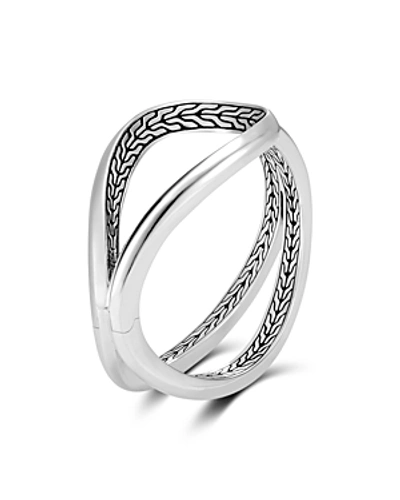 Shop John Hardy Sterling Silver Classic Chain Hinged Cuff