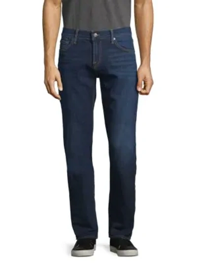 Shop 7 For All Mankind Standard Straight-leg Jeans In Grand