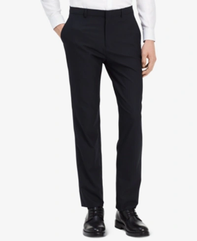Shop Calvin Klein Men's Infinite Slim-fit Stretch Pants In Sky Captain Blue