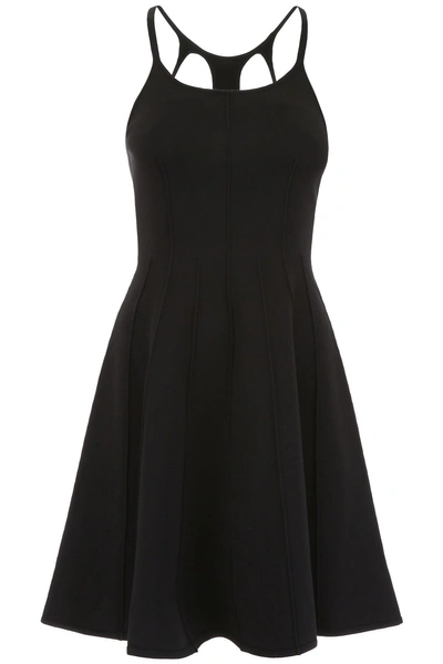 Shop Dsquared2 Jersey Mini Dress In Black|nero