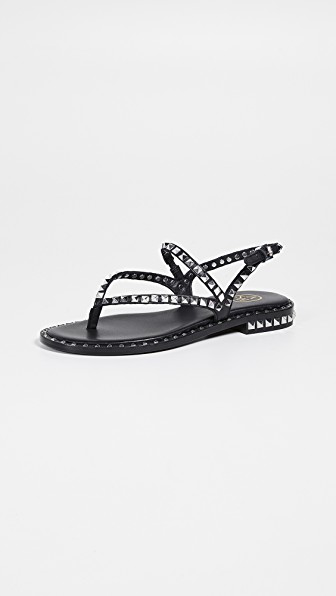 sandals with silver studs
