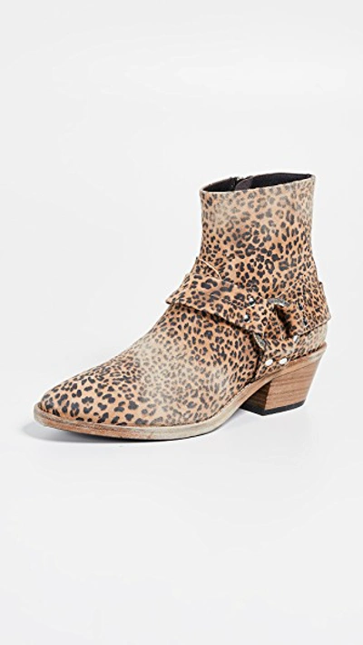 Shop Golden Goose Bretagne Boots In Leopard
