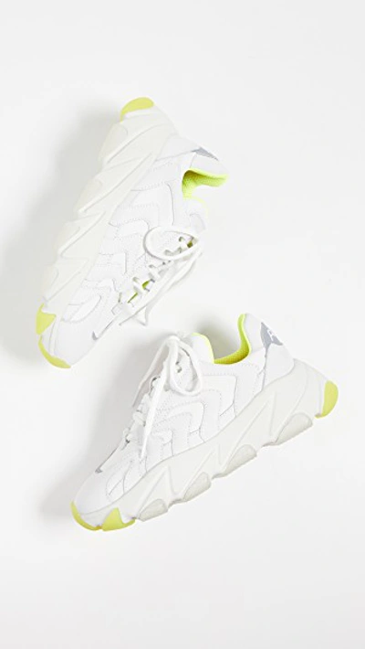 Shop Ash Extreme Trainers In White/silver