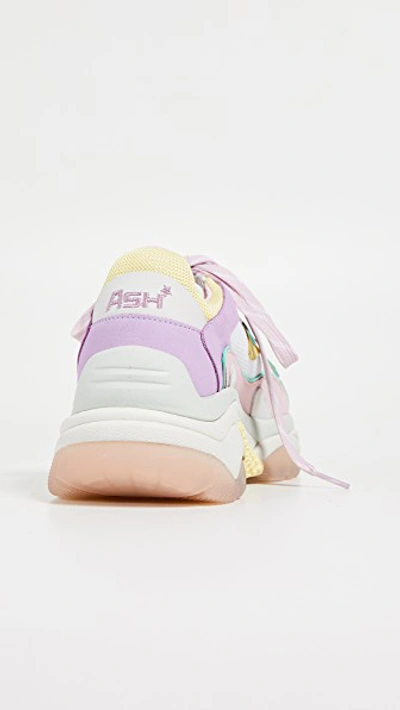 Shop Ash Addict Bis Trainers In Baby Rose/mint/white/chick