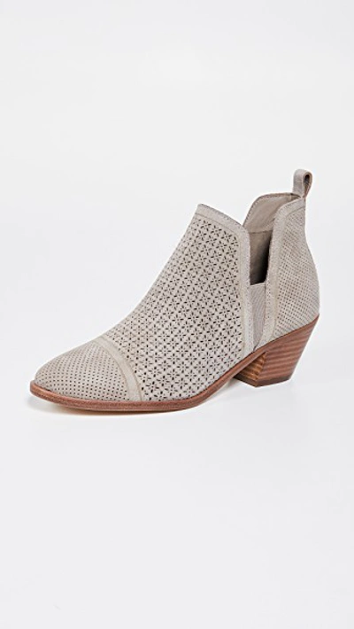 Shop Sigerson Morrison Belle Suede Booties In Aredesia