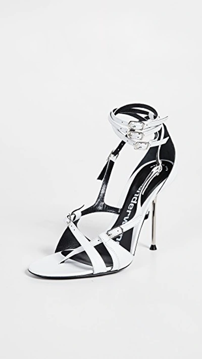 Shop Alexander Wang Kiely High Heel Sandals In White