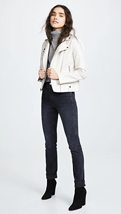 Shop Cupcakes And Cashmere Vivica Jacket In Bone