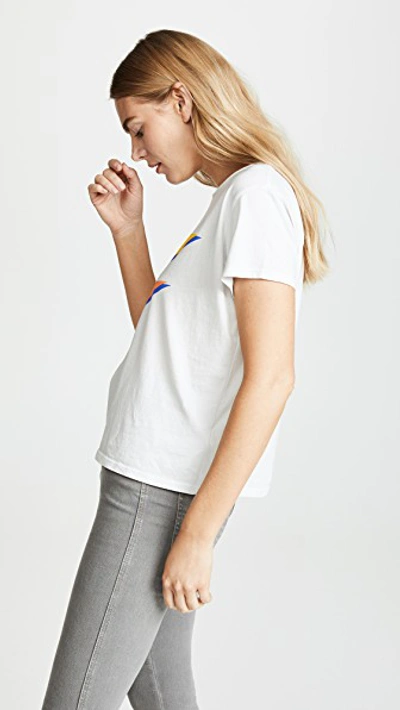 Shop Mother The Boxy Goodie Goodie Tee In Bolt