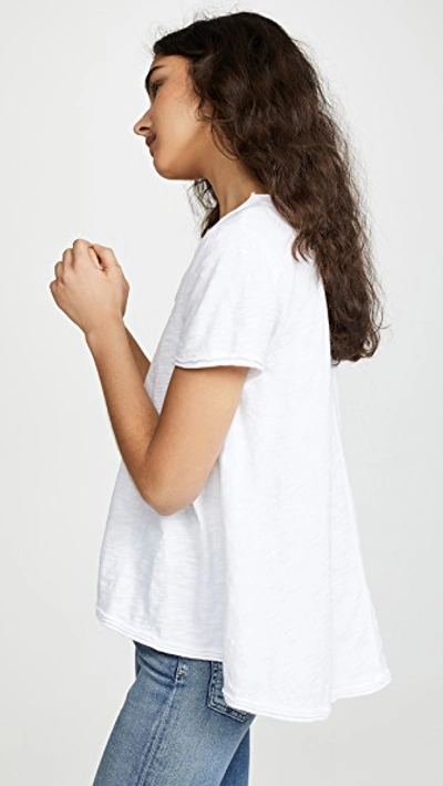 Shop Wilt Trapeze Layered Tee In White