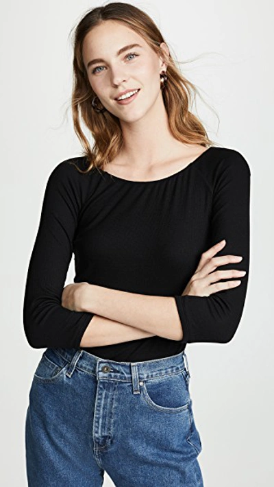 Shop Hatch The Pia Top In Black