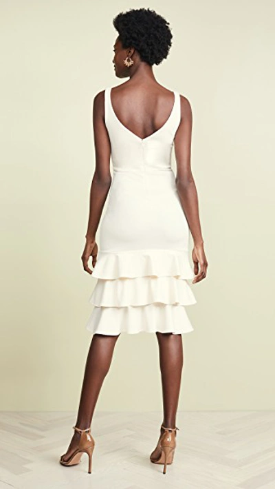 Shop Amanda Uprichard Eloise Dress In Ivory