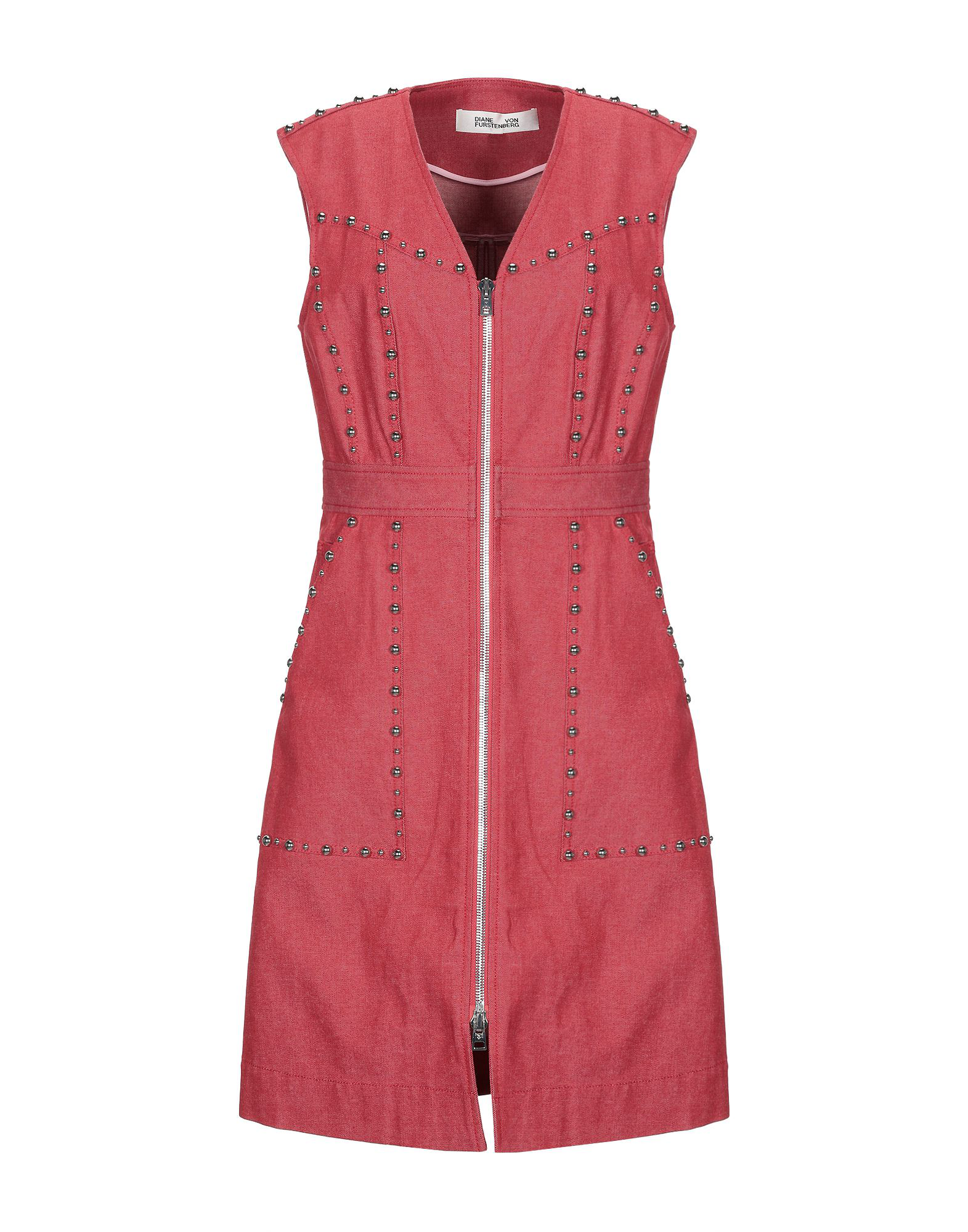 dvf denim dress
