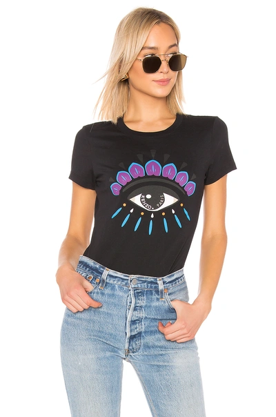 Shop Kenzo Classic Eye Shirt In Black