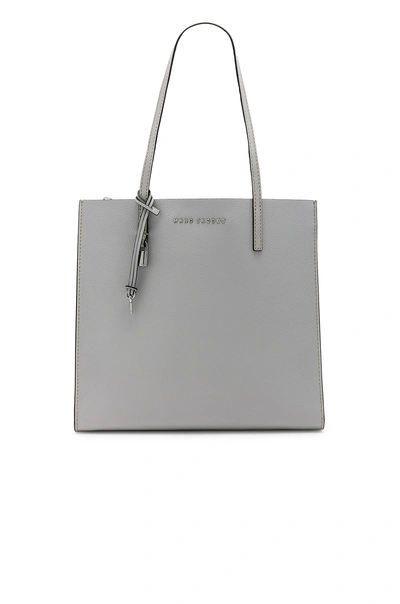 Shop Marc Jacobs The Grind Tote In Gray. In Ghost Grey