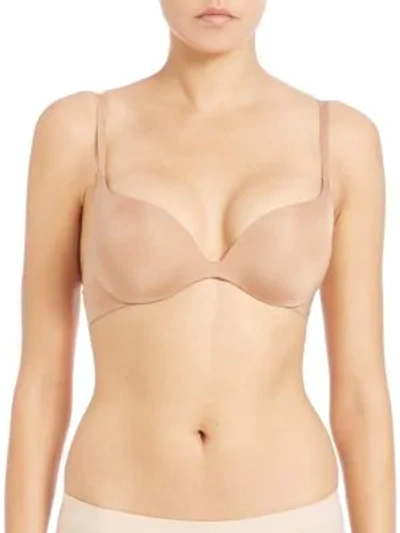 Shop Wacoal Women's Intuition Push-up Bra In Toasted Beige