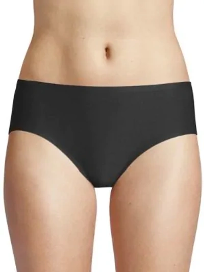 Shop Chantelle Women's Soft Stretch Seamless Regular Rise Hipster Briefs In Black