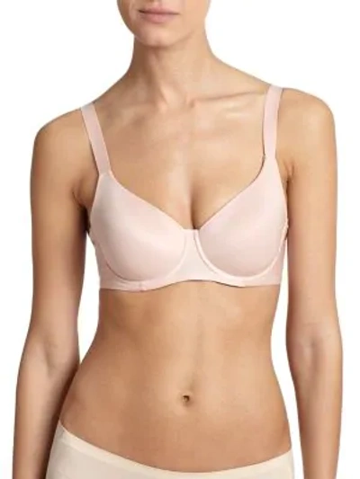 Shop Wolford Women's Sheer Touch Soft Cup Bra In Rose Powder