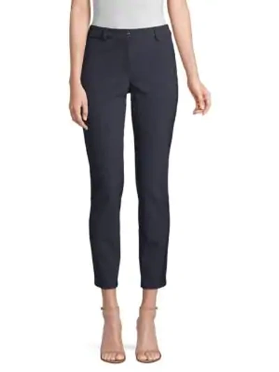 Shop Escada Women's Tygan Slim Ankle Pants In Navy