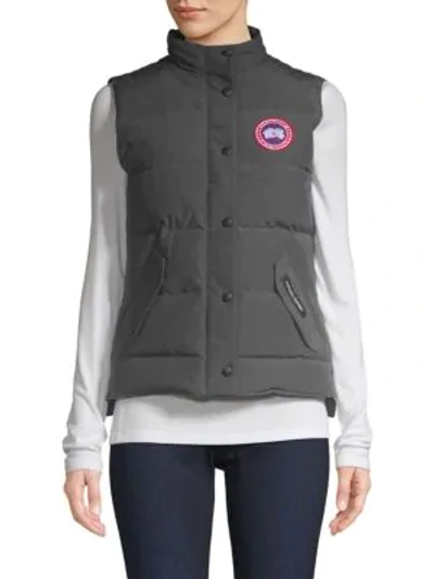 Shop Canada Goose Freestyle Vest In Graphite