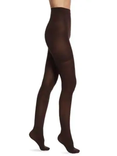 Shop Spanx Luxe Leg Tights In Bittersweet