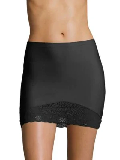 Shop Simone Perele Top Model Skirt Shaper In Black