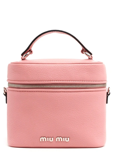 Shop Miu Miu 'bucket' Bag In Pink