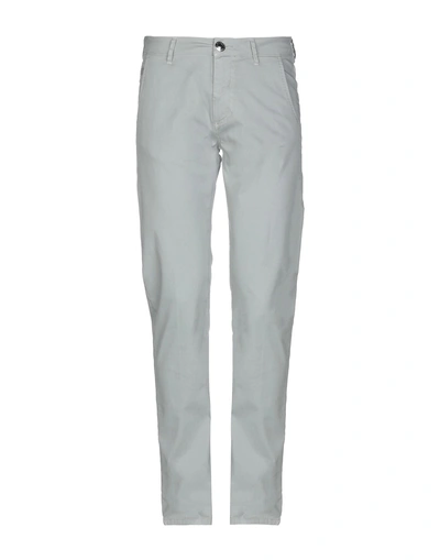 Shop Barba Napoli Man Pants Light Grey Size 31 Cotton, Elastane