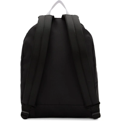 Shop Heron Preston Black And Orange Double Padded Style Backpack In 1019 Blacko