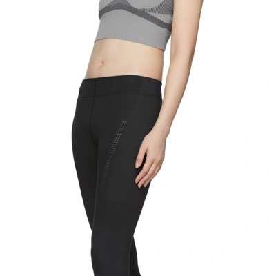 Shop Adidas By Stella Mccartney Black Train Tight Leggings