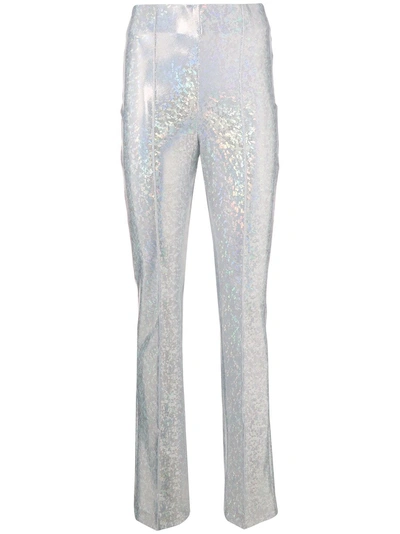 Shop Saks Potts Fluorescent Trousers In Silver