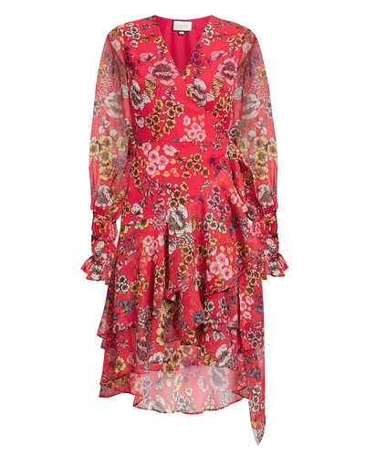 Shop Alexis Sidony Floral Wrap Dress