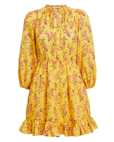 Shop Ulla Johnson Brienne Floral Mini Dress