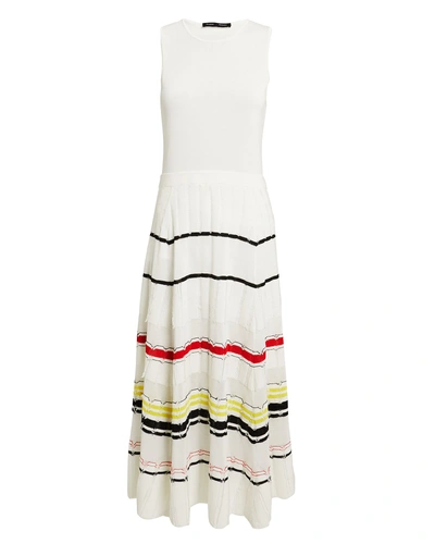 Shop Proenza Schouler Striped Sleeveless Midi Dress