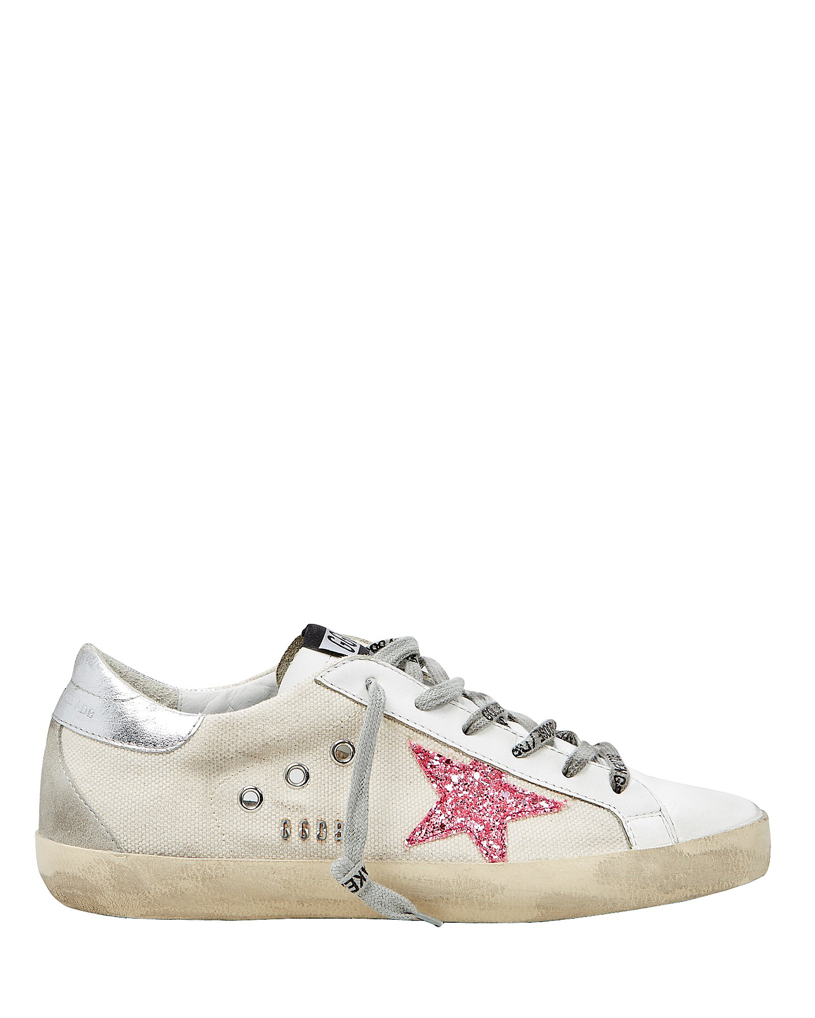 hot pink golden goose sneakers