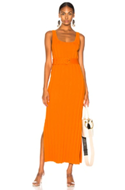 Shop Mara Hoffman Harlow Dress In Orange