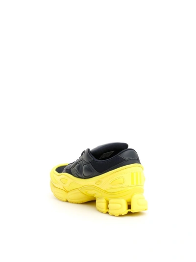 Shop Adidas Originals Unisex Ozweego Sneakers In Black Yellow (black)